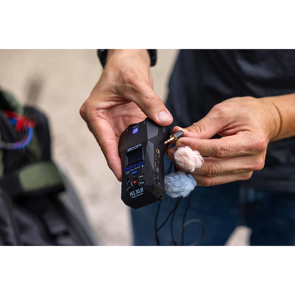 Zoom H1 XLR Grabadora Portatil de Audio Para Video 12