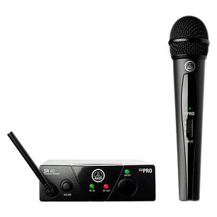 Akg Wms40 Mini Set Vocal Microfono Inalambrico De Mano Vocal Akg