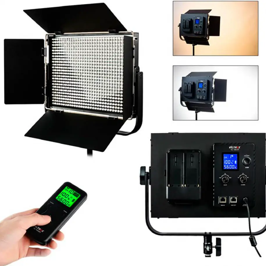 Viltrox Kit De 2 Luces LED VL-D60T 60W CRI +95 6