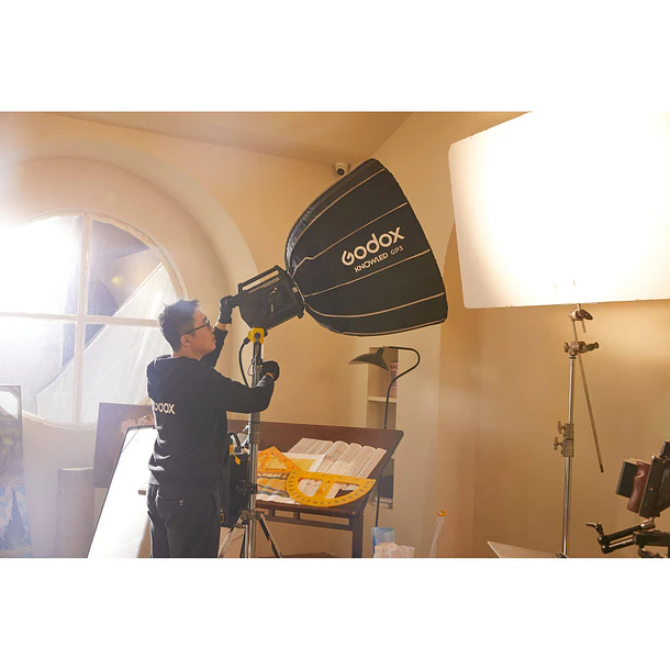 Godox MG1200Bi K1 KNOWLED Cañon Led Bi-Color Reflectores de 30 45 y 60° 10