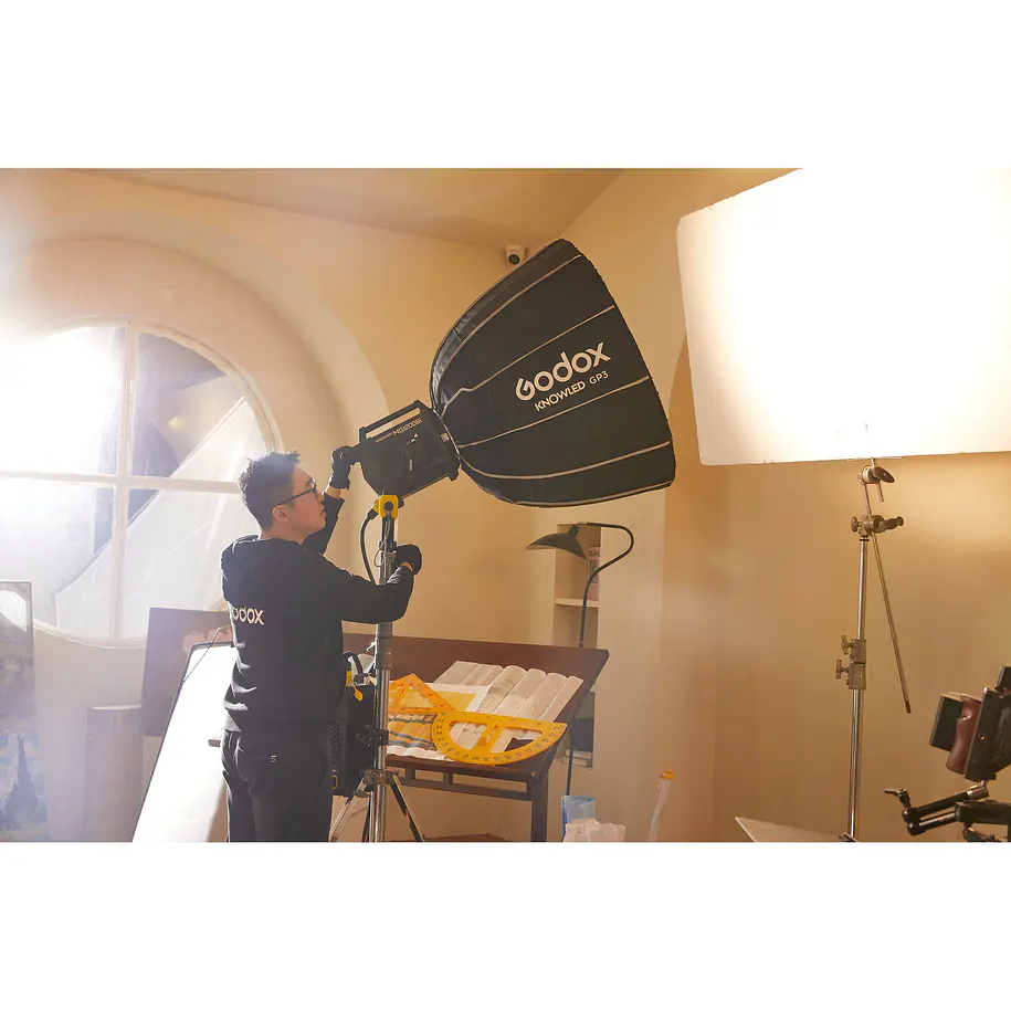 Godox MG1200Bi K1 KNOWLED Cañon Led Bi-Color Reflectores de 30 45 y 60° 10