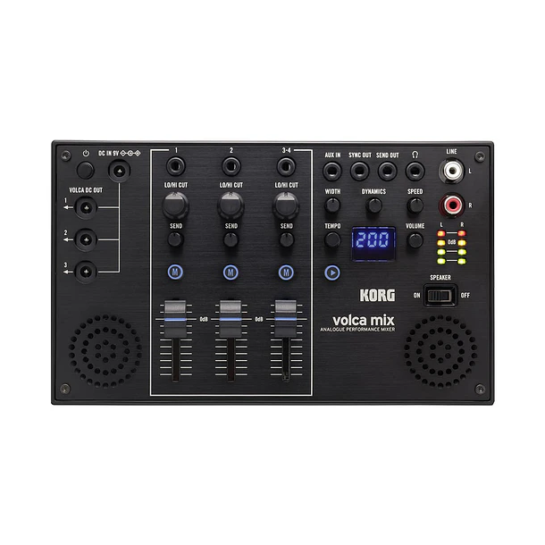 Korg Volca-Mix Mixer Dj Analogo Performance Korg 1