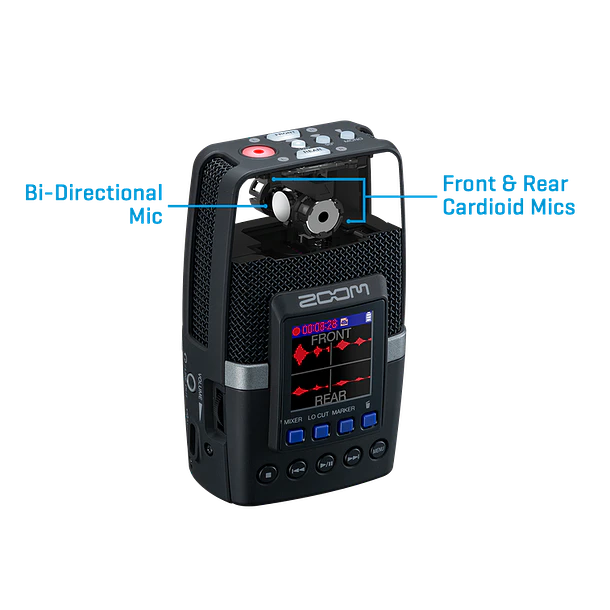 Zoom H2essential Grabadora  Multi-Mic 32-Bit Flotantes 26