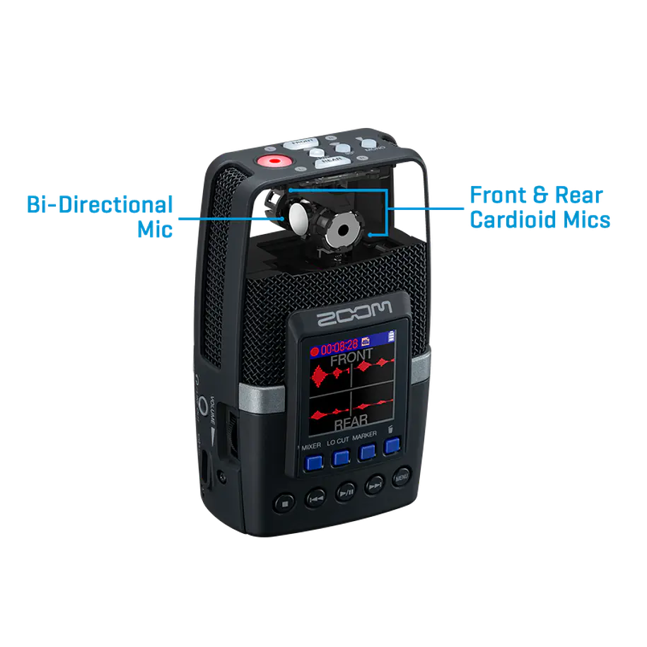 Zoom H2essential Grabadora  Multi-Mic 32-Bit Flotantes 26