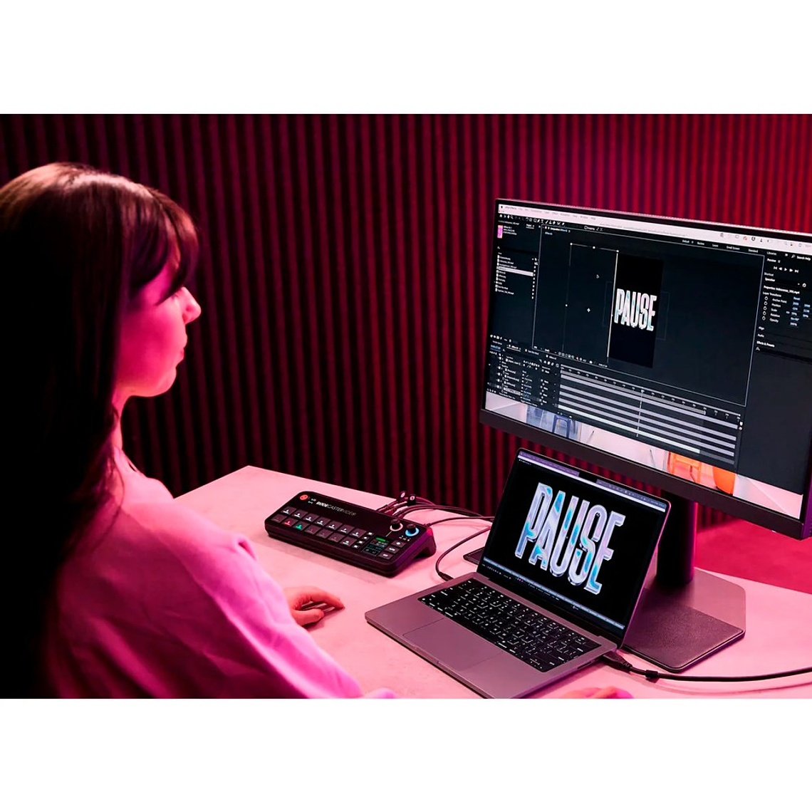 Rode Rodecaster Video - Consola de Producción de Audio y Video 14