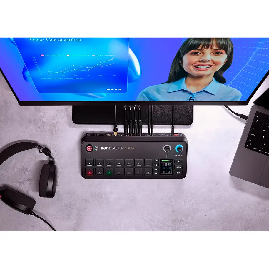 Rode Rodecaster Video - Consola de Producción de Audio y Video 17