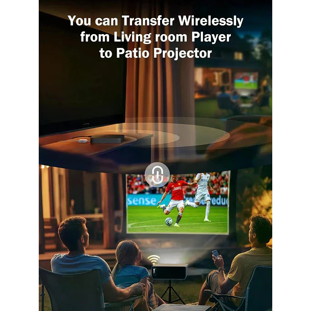Lemorele P200 Transmisor Inalámbrico de Video HDMi a HDMi Multi-Device 3