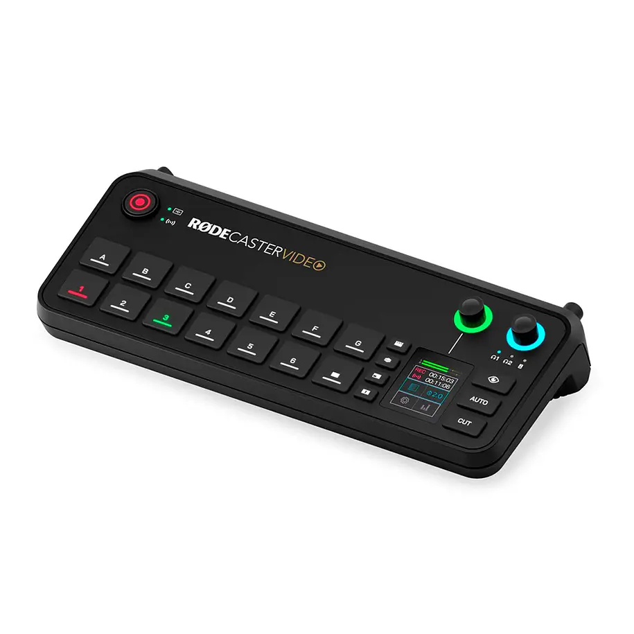 Rode Rodecaster Video - Consola de Producción de Audio y Video 23