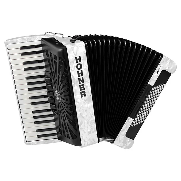 Hohner A16612 Wh Acordeon 72 Bravo Iii Hohner 1