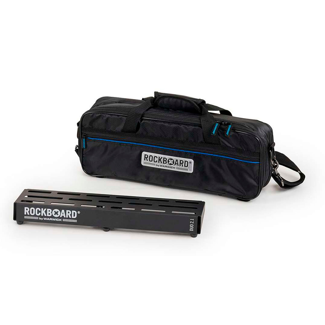Rockboard Rbo B 2,1 Duo B Pedalboard 46 X 14,6 Cm C/Funda Rockboard 1