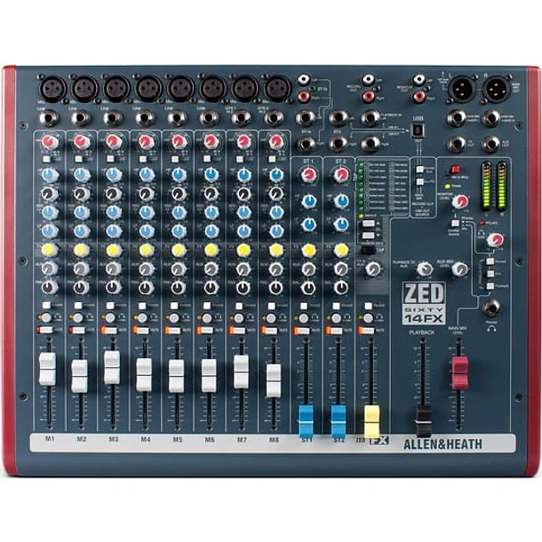 Allen & Heath Zed60-14fx/X Bk Mixer Analogo Allen & Heath 1
