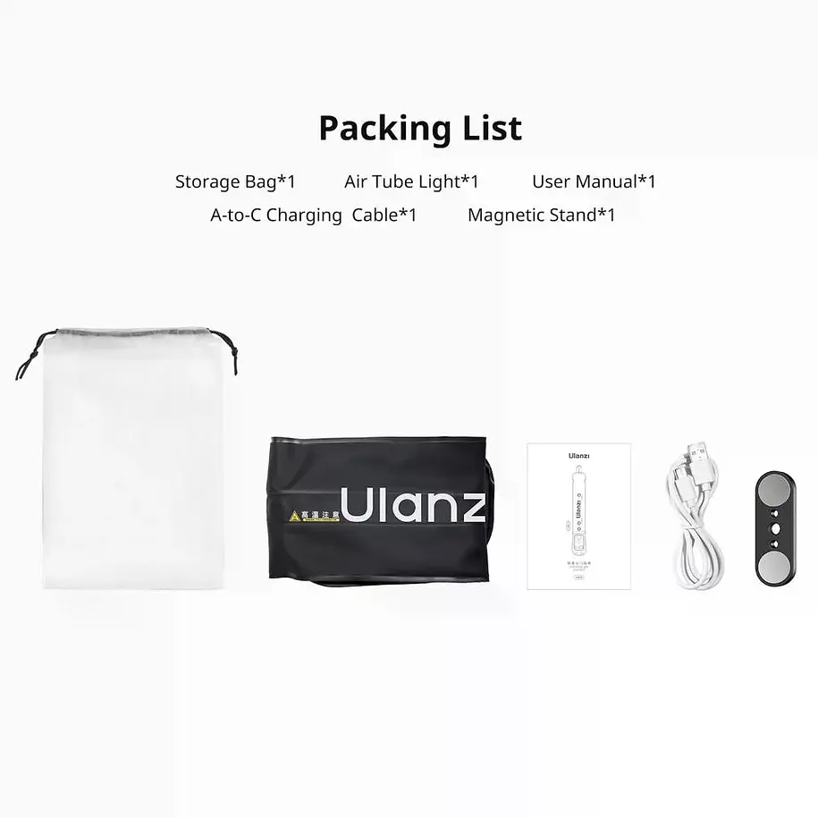 Ulanzi UA20 Luz Led Inflable 20w Air Tube Light 4