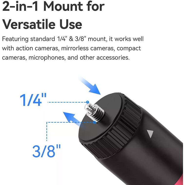 Ulanzi AT-01 Trípode  Soporta Cámaras de hasta 5 Kilos 7