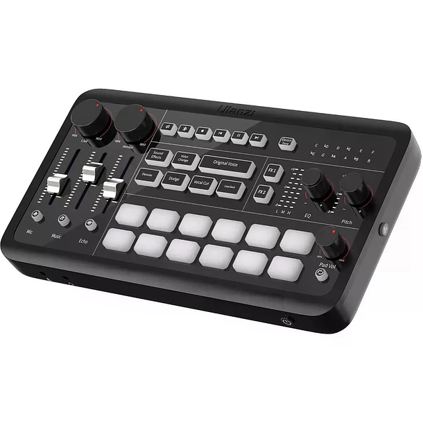 Ulanzi AX01 UCaster Live Tarjeta de Sonido Para Podcast y Streaming Con Batería Recargable 2
