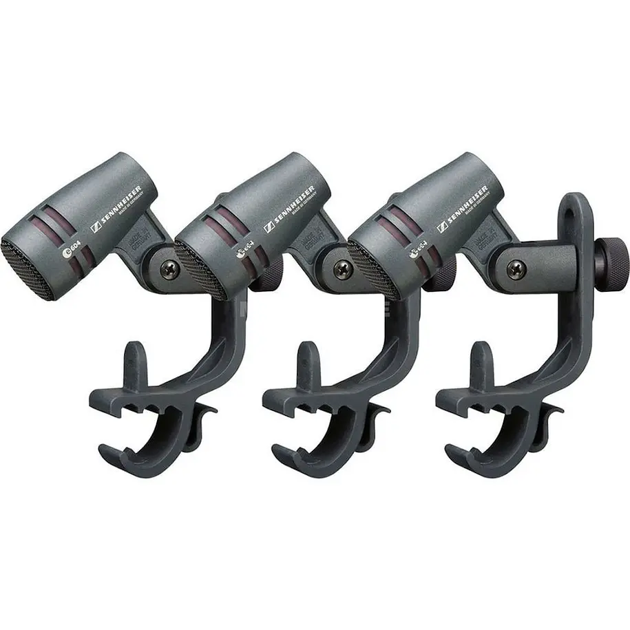 Sennheiser 3-Pack E604 Pack Microfono 3 Mic Sennheiser 1