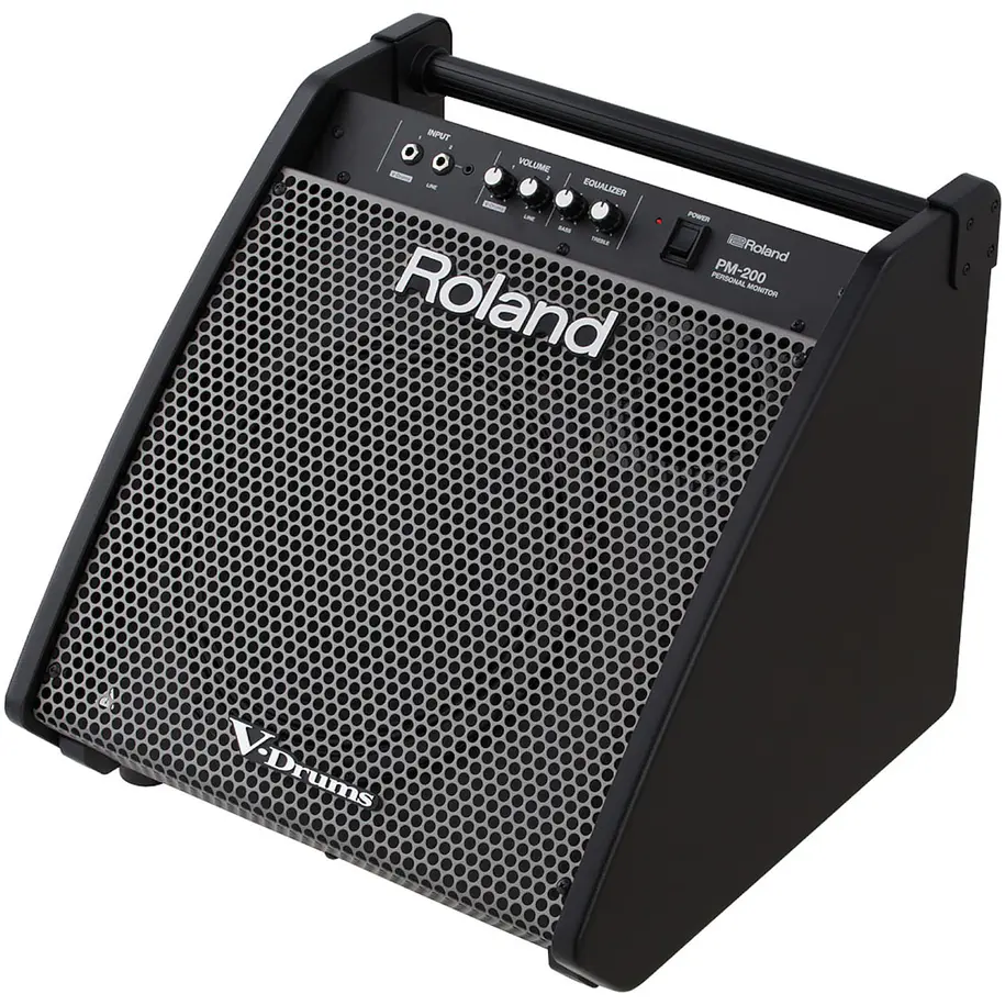 Roland Pm-200 Amplificador Bateria Roland 1