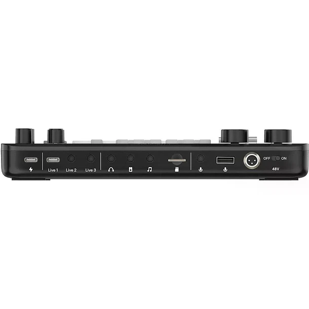 Ulanzi AX01 UCaster Live Tarjeta de Sonido Para Podcast y Streaming Con Batería Recargable 4