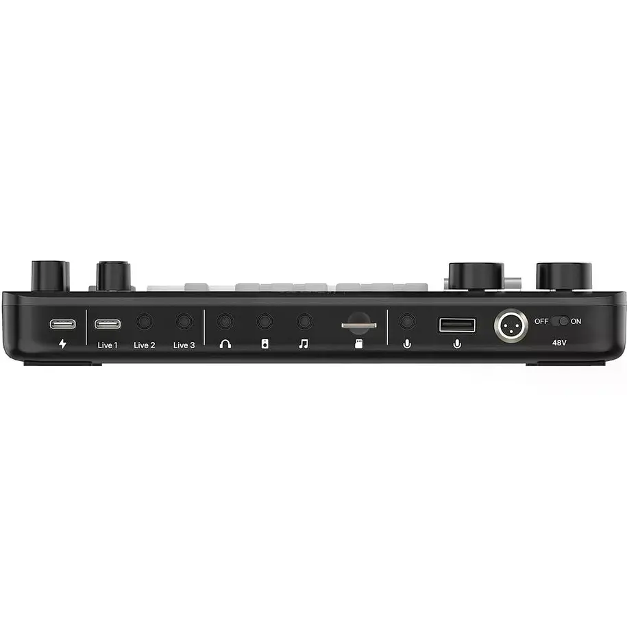 Ulanzi AX01 UCaster Live Tarjeta de Sonido Para Podcast y Streaming Con Batería Recargable 4