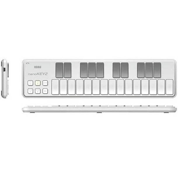 Korg Nanokey2 Wh Control Superficie Teclado Korg 1