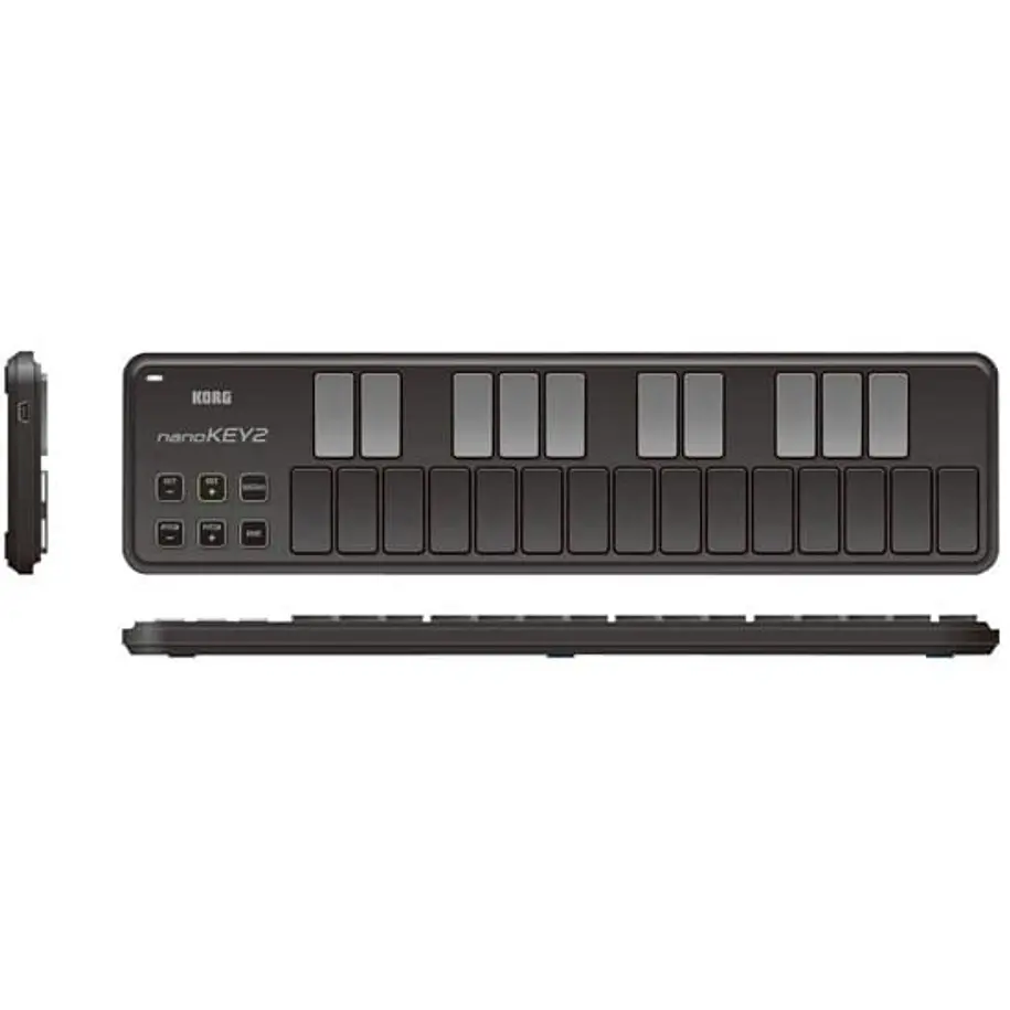 Korg Nanokey2 Bk Control Superficie Teclado Korg 1