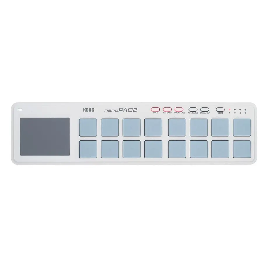 Korg Nanopad2 Wh Control Superficie Dj Korg 1