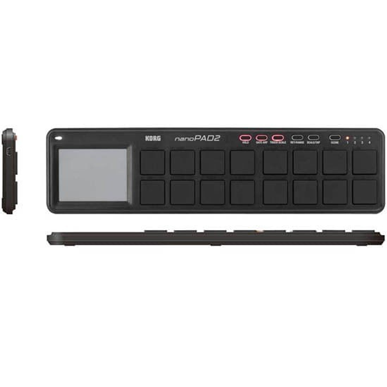 Korg Nanopad2 Bk Control Superficie Dj Korg 1