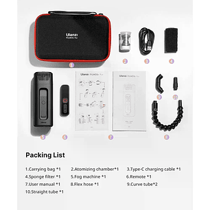 Ulanzi Filmog FM01 Tiny Fog Machine  Máquina de Humo Para Efectos Especiales