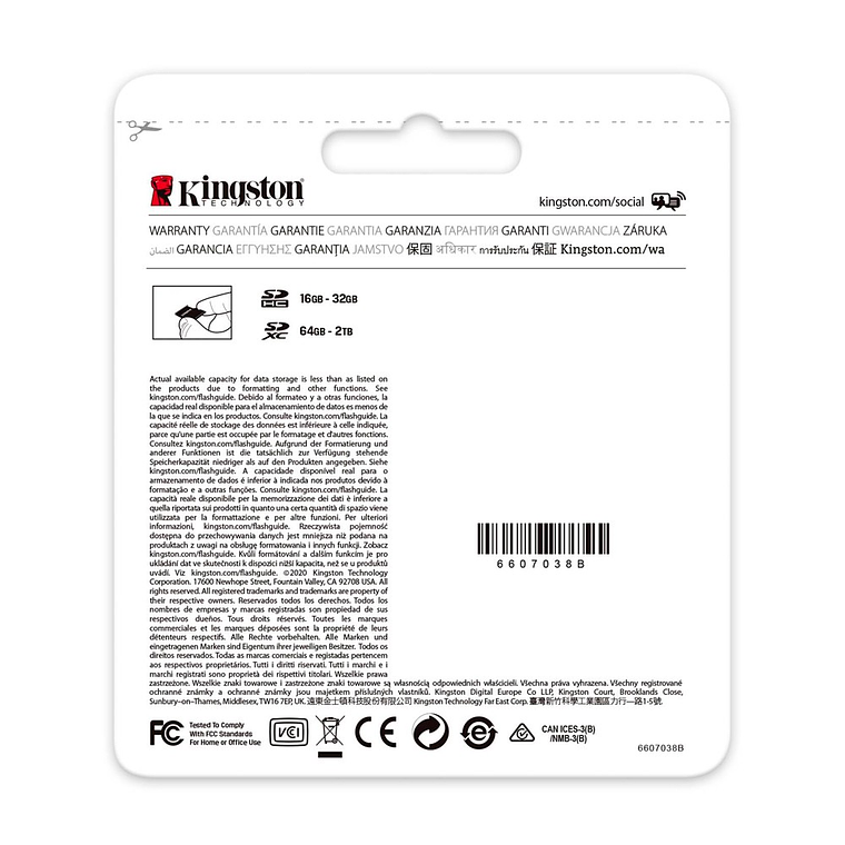 Kingston Memoria SD CANVAS Go! Plus 128GB 170MB/S 4