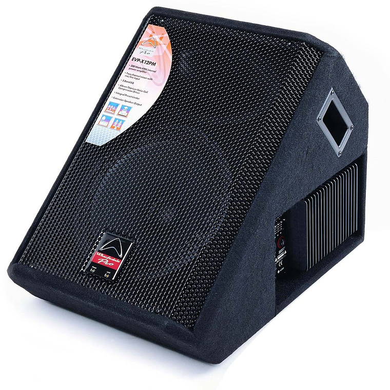 Wharfedale Evp-X12pm Bk Monitor De Piso Activo 300w Wharfedale 1