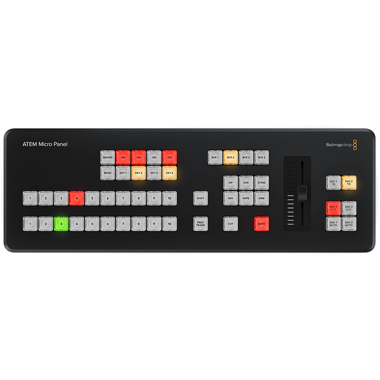 Blackmagic  Atem Micro Panel - Panel De Control Fisico Para Atem Desde Atem Software Control 1