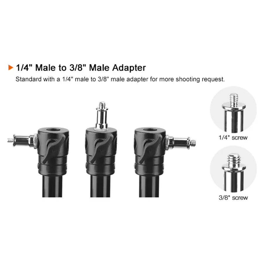 E-image Trípode Iluminación  Hasta 2.8m y Soporta 8 Kg   LS-PRO50A 4
