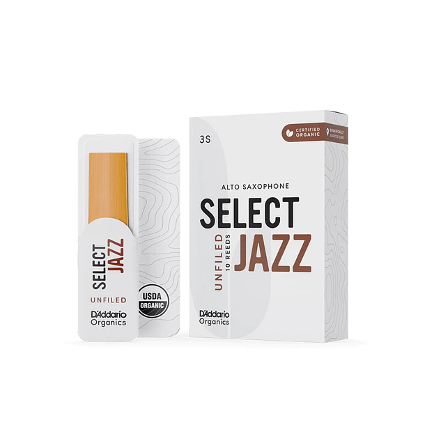 Daddario Orrs10asx3s Set Cañas Saxo Organic Select Jazz 10 Unidades Daddario 1