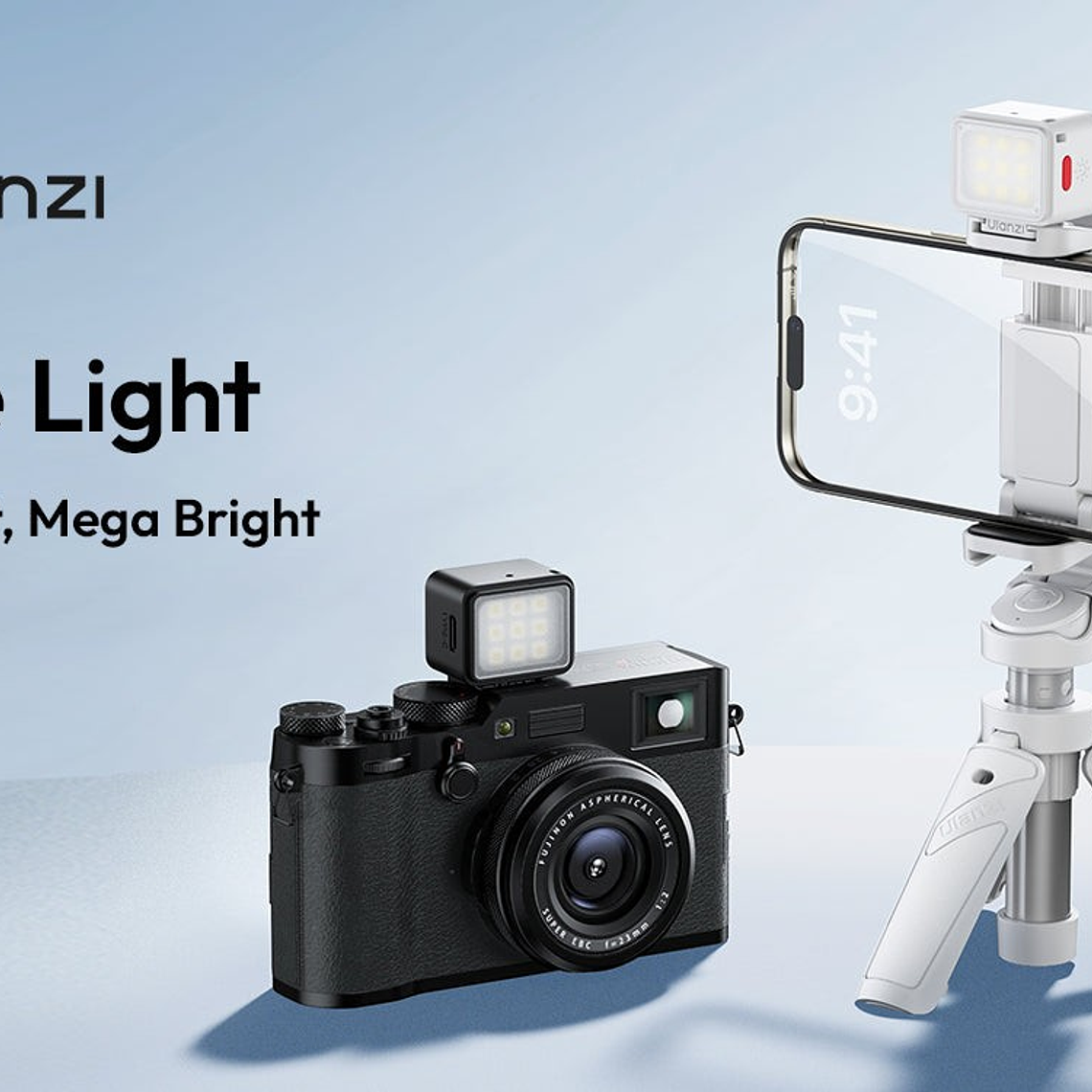 Ulanzi Small Cold Shoe Light (Black) 6