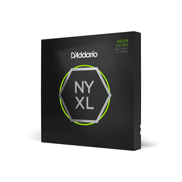Daddario Nyxl45125 Cuerdas Bajo Electrico Nyxl 45-125 Long Daddario 1