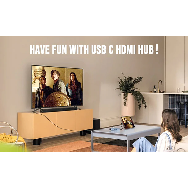 Lemorele TC18  Hub USB-C  5 en 1 Transforma tu Espacio de Trabajo 9