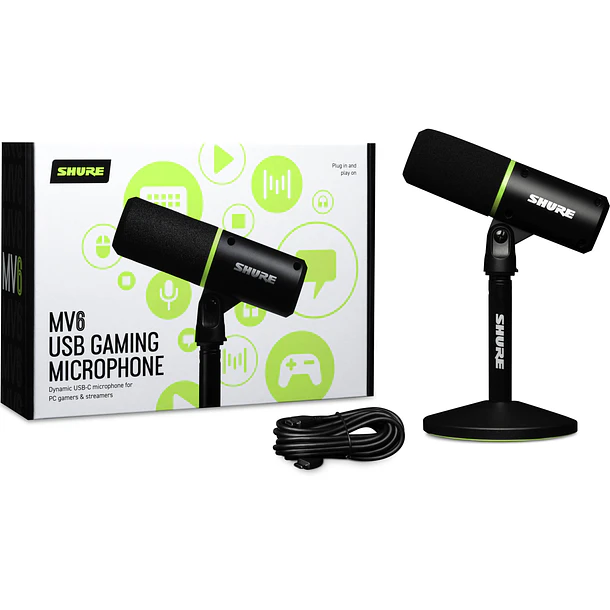 Shure MV6 Microfono Conector Usb 8