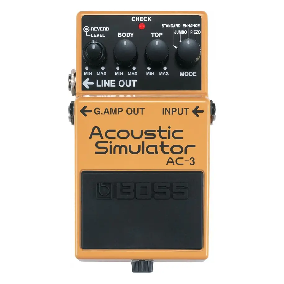 Boss Ac-3 Pedal Efecto P/Guit. Acustica Boss 1