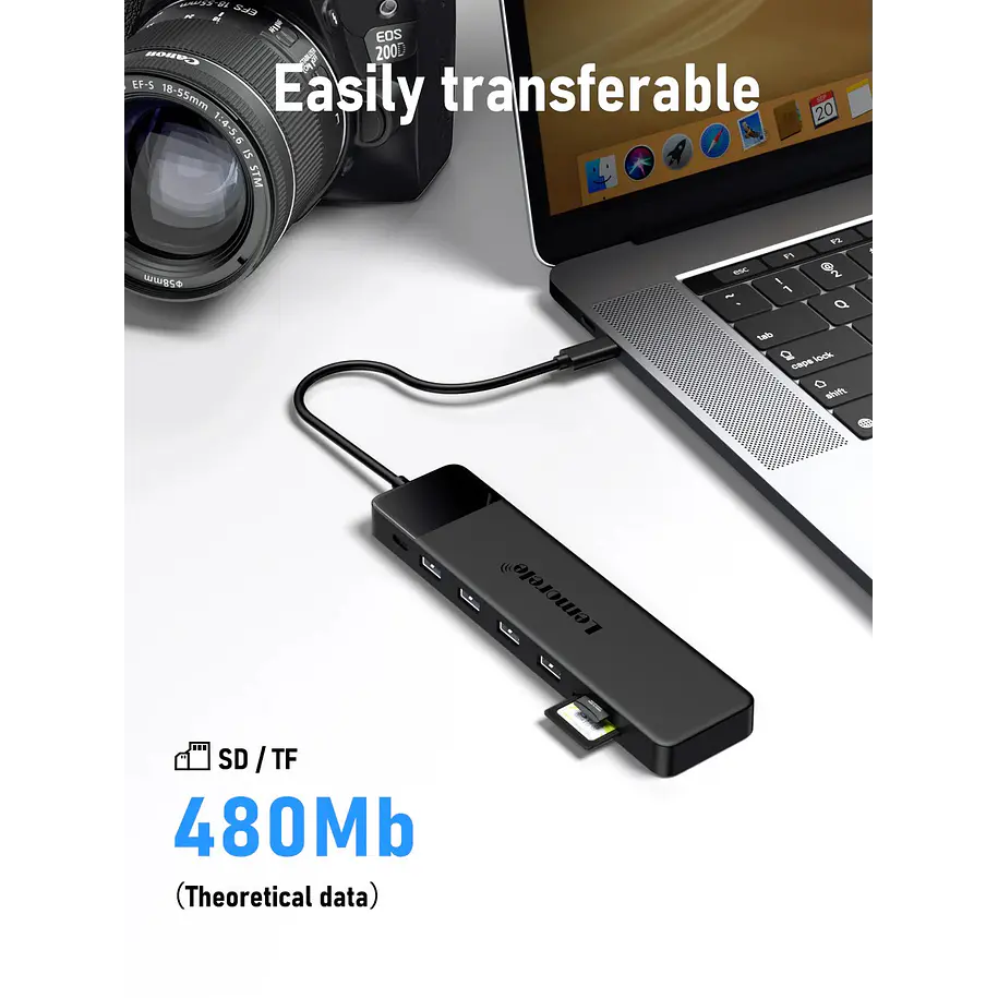 Lemorele TC200  Estación Docking USB-C 13 en 1 9