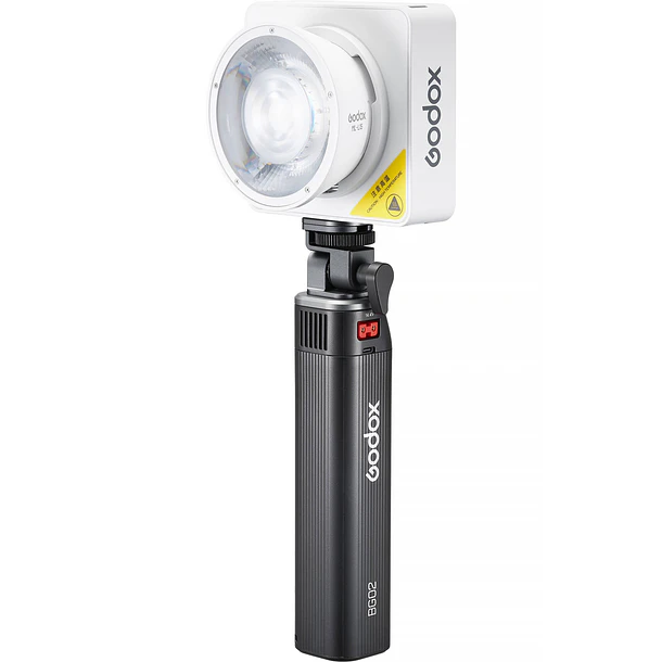 Godox ML100R RGB  Kit Luz Led Con Lente 36° y Battery Grip 6