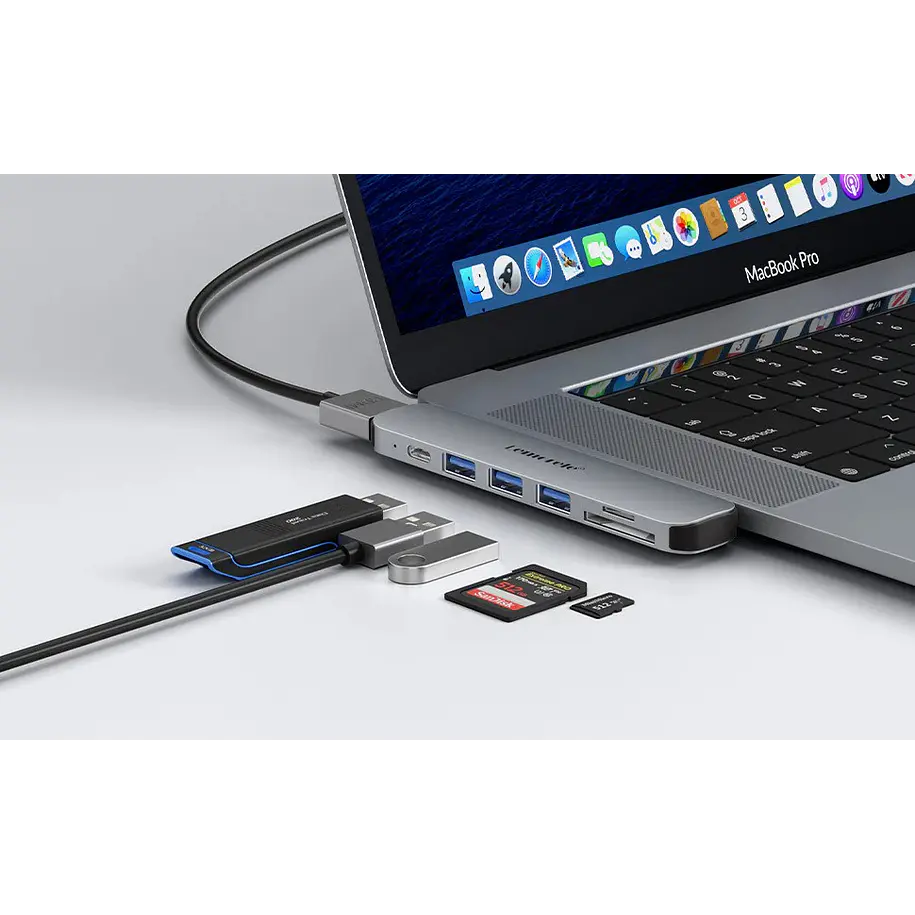 Lemorele TC52 Hub USB-C 7 en 2 para MacBook Pro y Air – Alta velocidad, diseño compacto y máxima compatibilidad 8