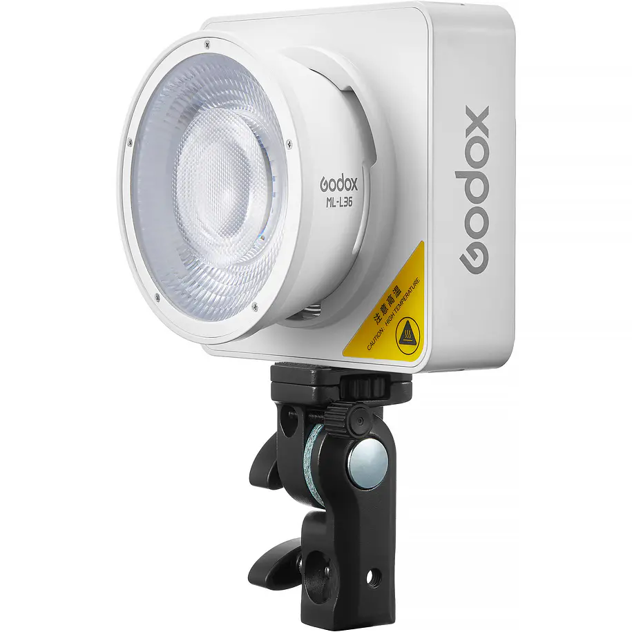 Godox ML100R RGB  Kit Luz Led Con Lente 36° y Battery Grip 10