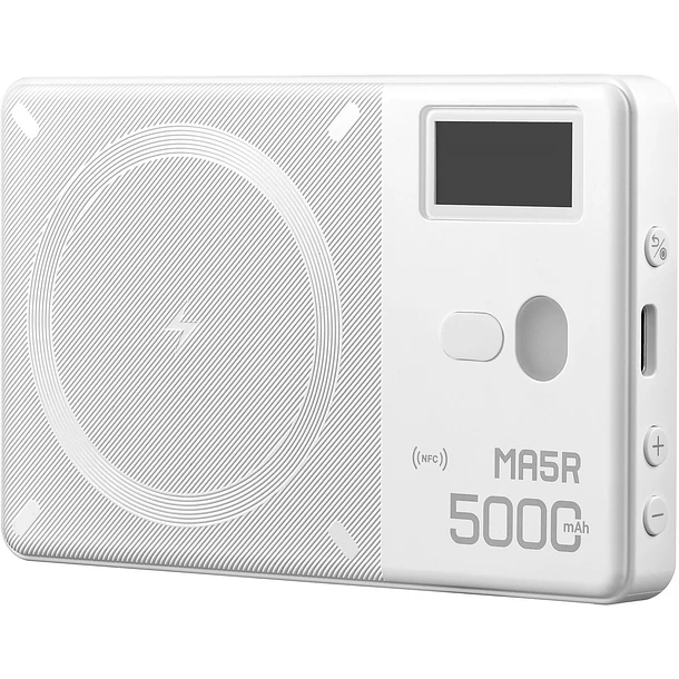 Godox MA5R Mini Panel Led Color Negro Con Powerbank de 4900mAh 3