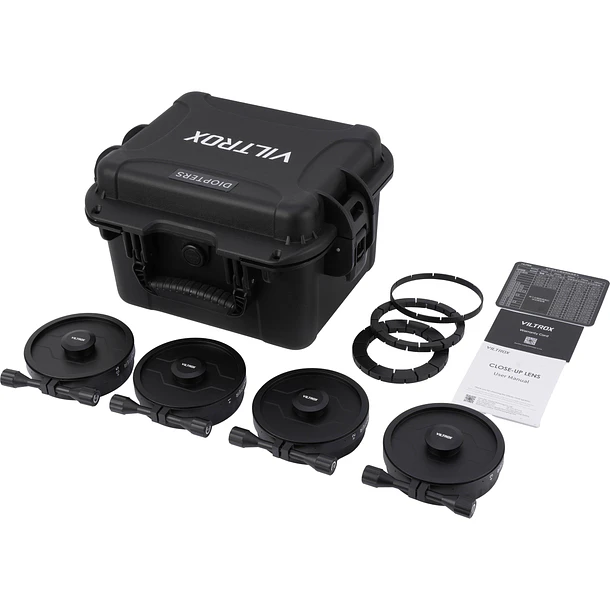 Viltrox Set Lentes Dióptricos Viltrox ZMOVE de 114 mm para Cine – Corrección Óptica y Aumento de Imagen 1
