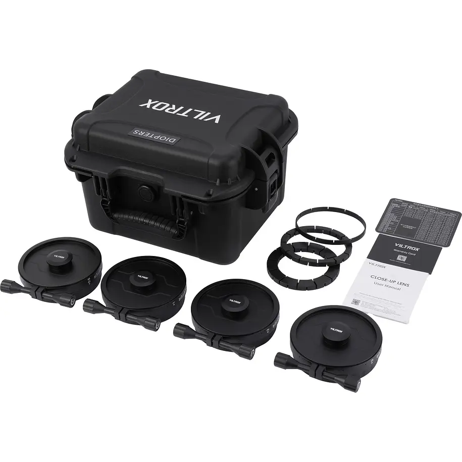 Viltrox Set Lentes Dióptricos Viltrox ZMOVE de 114 mm para Cine – Corrección Óptica y Aumento de Imagen 1