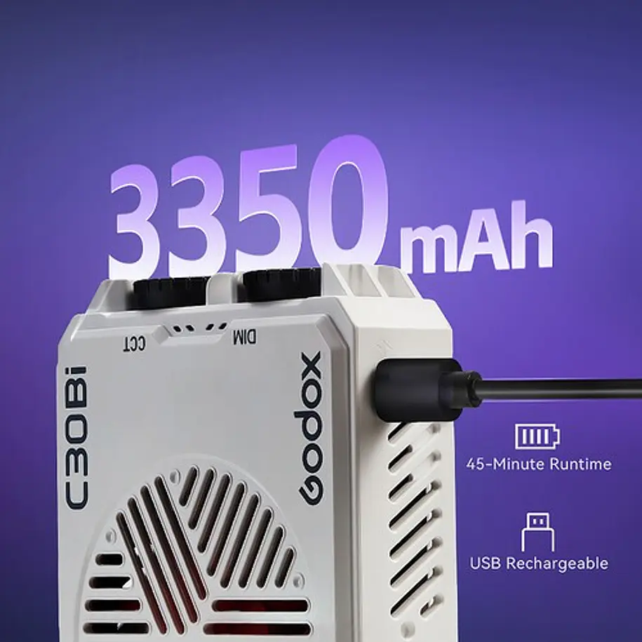 Godox Litemons C30BI Bi-Color Panel de Luz LED 17