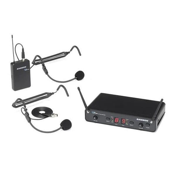 Samson Cr288 (Eswc288pres) Microfono Inalambrico Cintillo Doble Uhf Eswc288pres Samson 1
