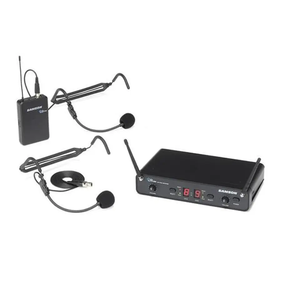 Samson Cr288 (Eswc288pres) Microfono Inalambrico Cintillo Doble Uhf Eswc288pres Samson 1