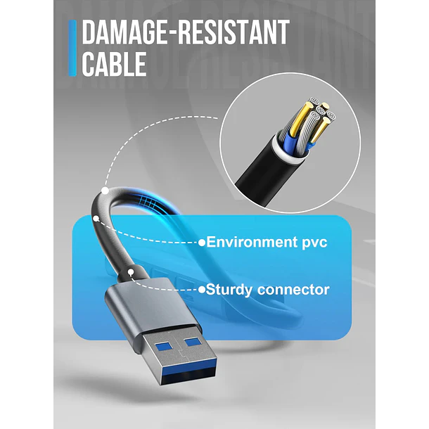 Lemorele TC53 Expansión Inteligente Para Tus Dispositivos USB-A 6