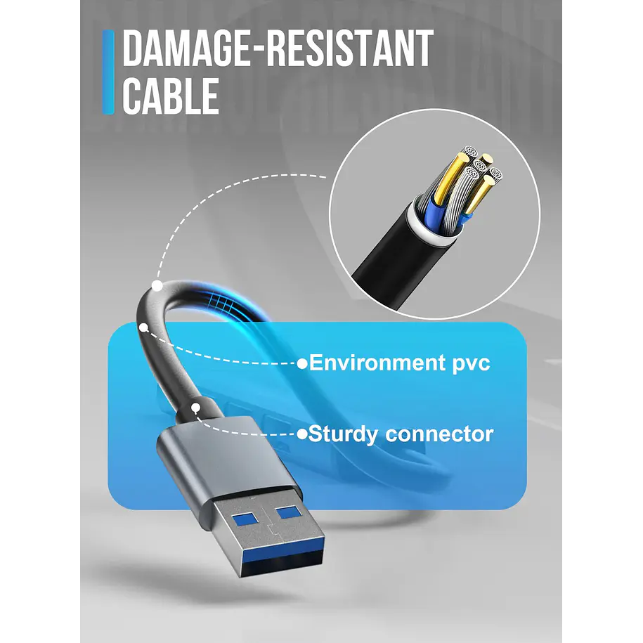 Lemorele TC53 Expansión Inteligente Para Tus Dispositivos USB-A 6