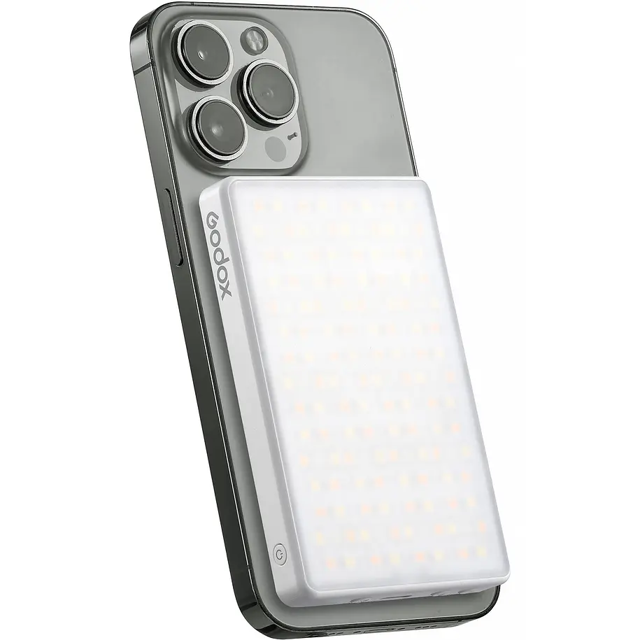 Godox MA5R Mini Panel Led Color Negro Con Powerbank de 4900mAh 6